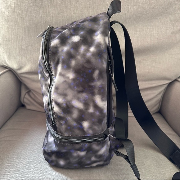 Lululemon City Adventurer Soft Focus Splatter Grey Mini Backpack 10L